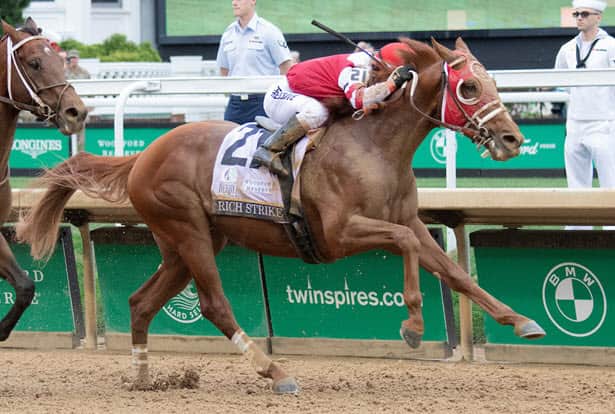 DeRosa: Rich Strike's exit alters Preakness betting picture