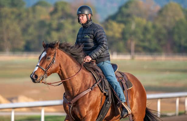 With 'pressure off' after first win, Riley Mott settles in at Oaklawn