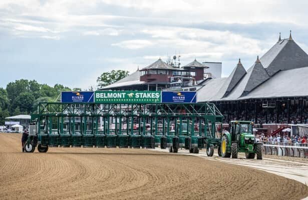 Belmont day forecast includes strong headwind down stretch