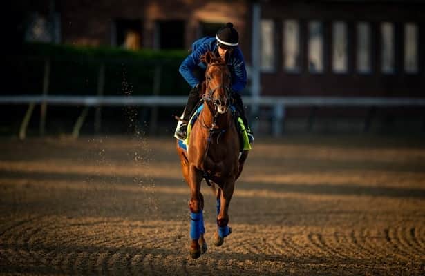 Baffert's Taiba is a go for the Haskell after sharp work Friday