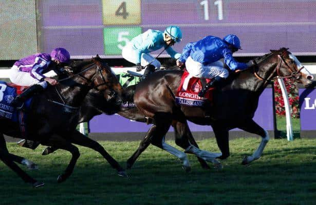 Talismanic gets up to win 2017 Breeders Cup Turf