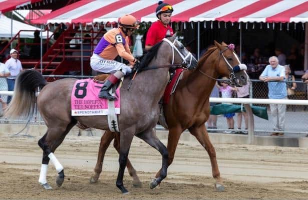 Friday works: Ted Noffey leads 25 graded winners on the tab