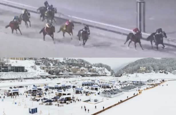 Too snowy Friday at Turfway; too warm to go in Switzerland