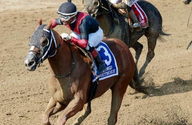 Whitmore takes on top 3-year-olds in Aqueduct's Cigar Mile
