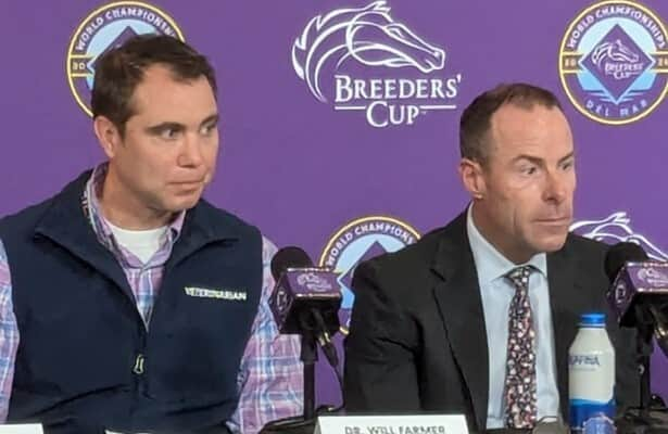 Breeders’ Cup discusses why vet scratches are not explained