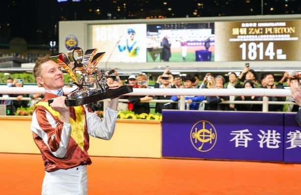 Zac Purton becomes Hong Kong’s all-time winningest rider