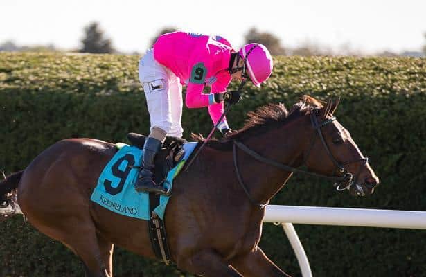 Zulu Alpha from claimer to stakes winner in Keeneland's Sycamore