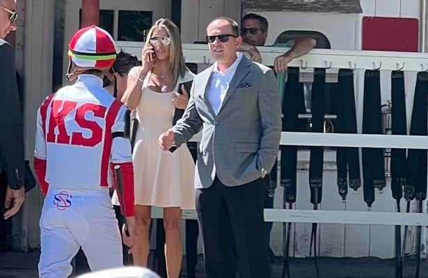 Chad Brown returns to races, does not comment on arrest