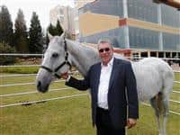Chuck Turco and 2012 Oklahoma Racing Hall of Fame Inductee Highland Ice