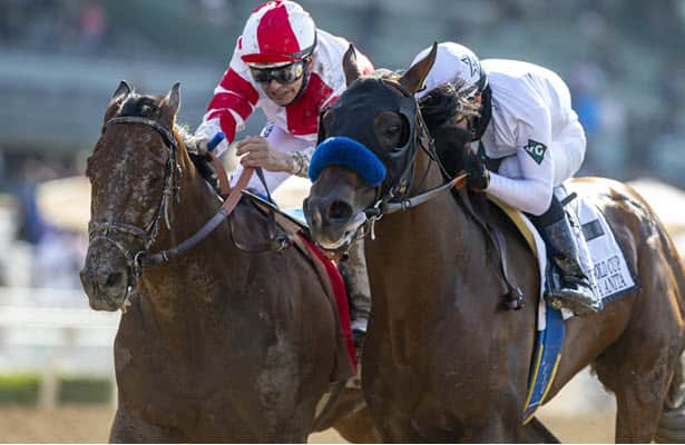 Country Grammer battles in stretch for Hollywood Gold Cup