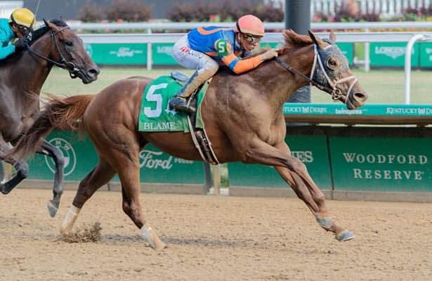 Churchill Downs: Dynamic One wins Blame on day of upsets