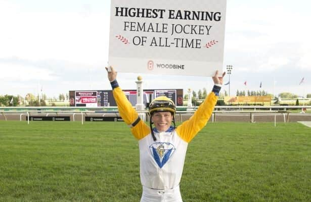 Wilson sets new record for all-time purses for female jockey