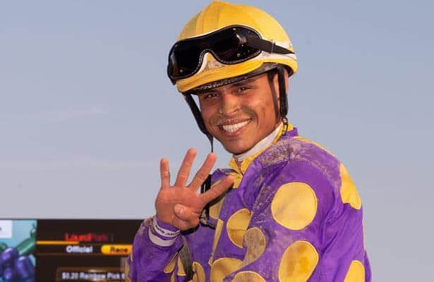 Apprentice Correa wins four to clinch Laurel Park riding title