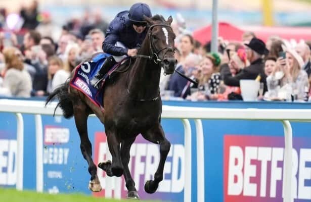 O'Brien wins 11th Derby at Epsom with frontrunning Lambourn