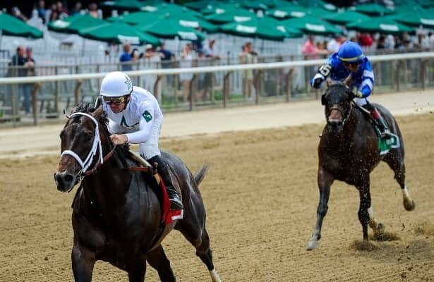 Life Is Good draws off to win the John A. Nerud