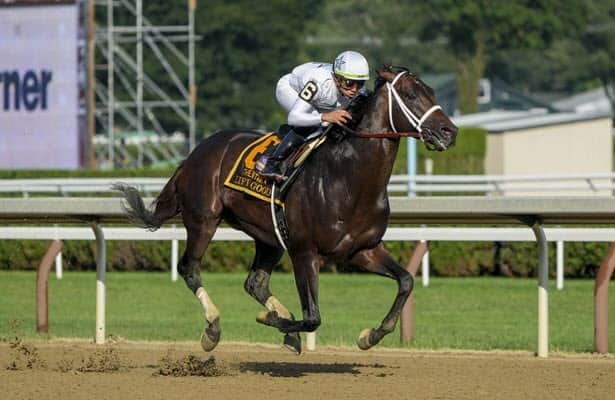 Odds-on Life Is Good gets it done in the Grade 1 Whitney