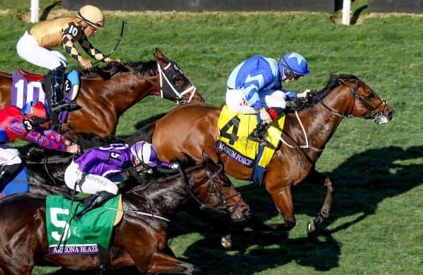 Magnum Force upsets Breeders’ Cup Juvenile Turf Sprint