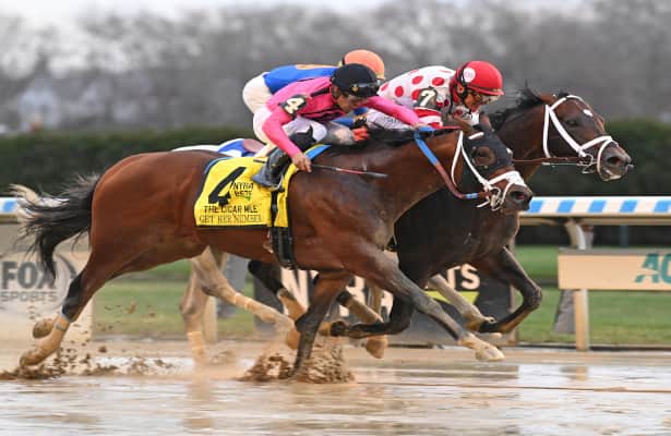 Mind Control ekes out Cigar Mile victory in career swansong