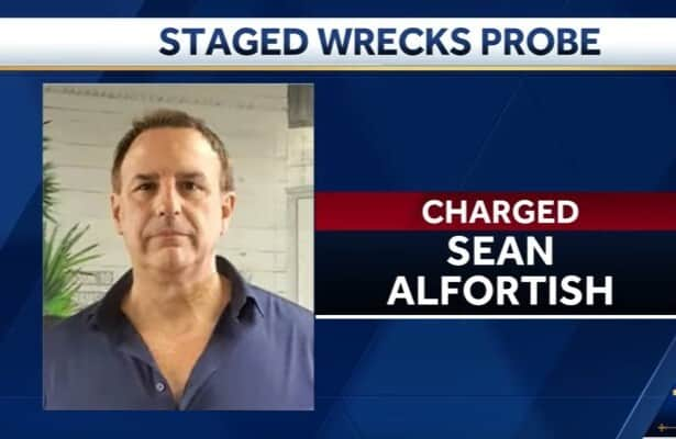 Trainer is indicted for alleged auto accident fraud scheme