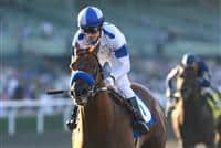 Sidney's Candy rolls to a 4 1/4 length victory in the 2010 San Vicente at Santa Anita
