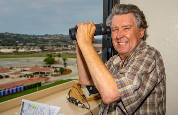 Denman retires as Del Mar announcer; Collmus takes the mic