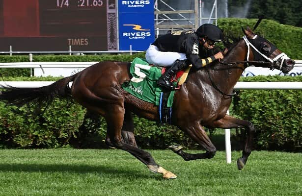 Miss Justify, Twirling Queen win Saratoga’s Friday features